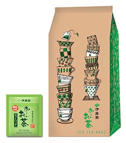 「お～いお茶 緑茶」ティーバッグ120袋入りの大容量サイズ