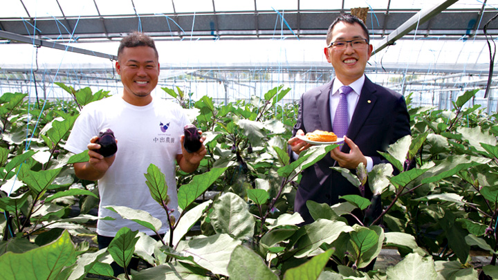 中出農園と青木松風庵がコラボレーション