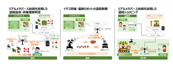 ローカル5Gを活用　農産物の生産・収穫工程の省人化の実証事業を実施　NTT東日本.jpg