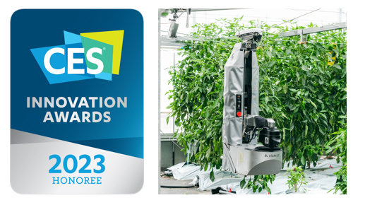 世界最大級の家電・IT展示イベント「CES 2023」でイノベーションアワード受賞　AGRIST