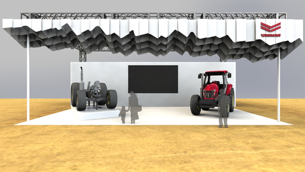 「国際農業機械展」ヤンマーブース内ステージイメージ
