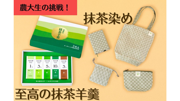 静岡県川根地域の有機抹茶の魅力発信「東京農大生×お茶農家」CF開始